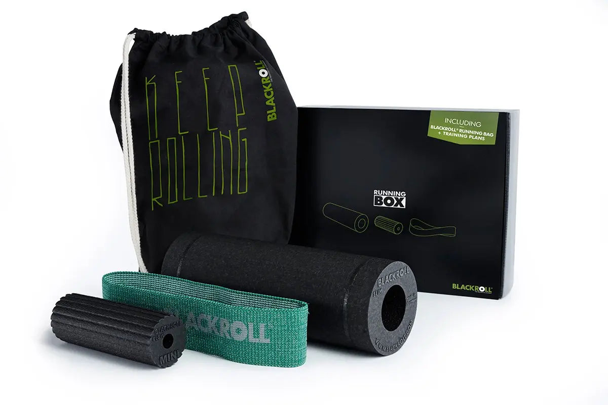 BLACKROLL® RUNNING BOX | Slim & Mini Foam Rollers, Loop Band & Running Bag BLACKROLL® Australia
