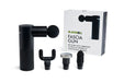 Blackroll fascia massage gun with 4 attachments and box.