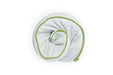 Rolled up Blackroll recovery pillow.