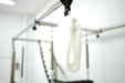 close up of attachment on the full trapeze of Queen reformer.