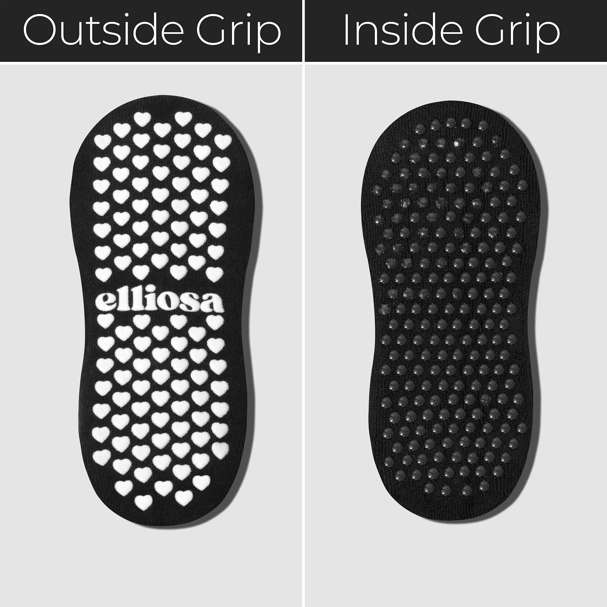 Elliosa Dual-Direction Grip Stripes - Black