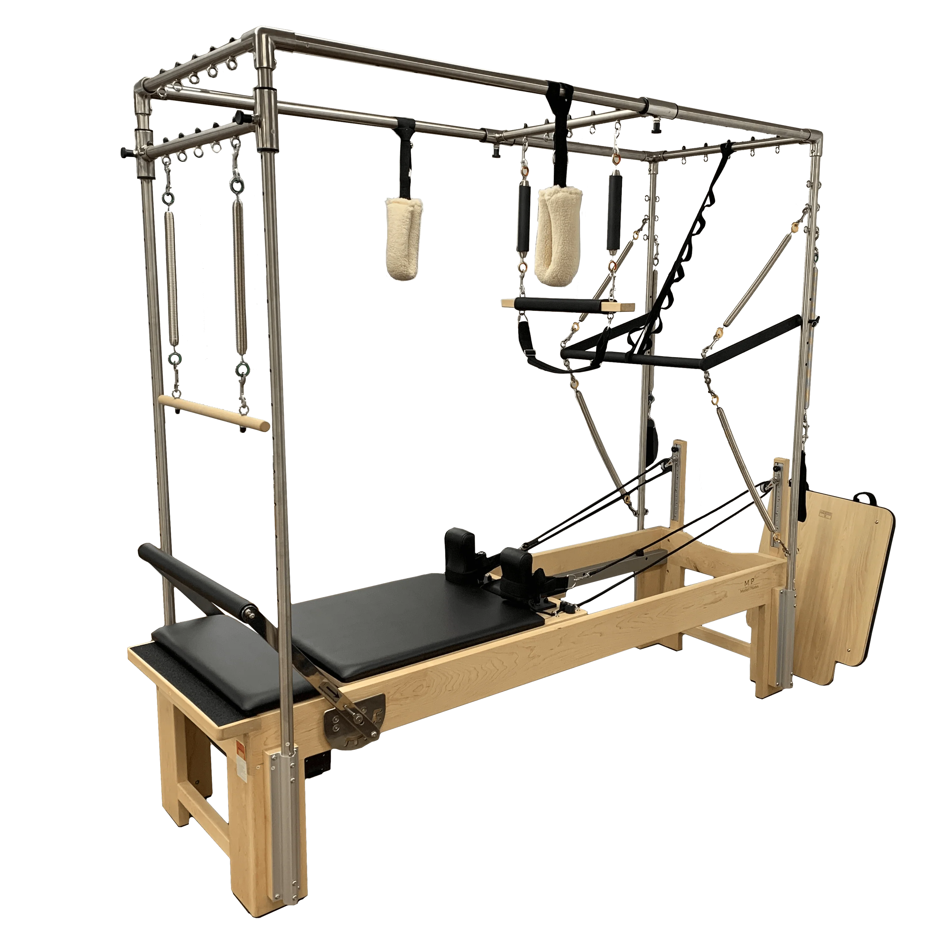 Full trapeze with reformer bed and all attachments.