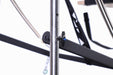 Close-up of the trapeze frame with clip on a white background