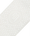 Sole view of white grip socks with white grips and MoveActive logo.
