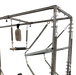 Close up of full trapeze attachment of cadillac table, showing springs and attachments.