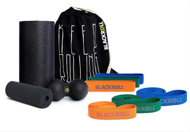 BLACKROLL® HOME WORKOUT SET | 2 Foam Rollers, DuoBall, 3 LOOP bands, 3 SUPER bands & Carry Bag BLACKROLL® Australia
