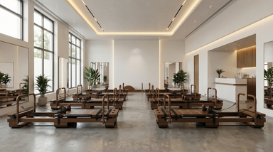 Modern studio with 8 Core Collab Sculptformers in brown colour.