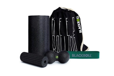 BLACKROLL® HOME FITNESS SET | 2 Foam Rollers, Duoball, Loop Resistance Band & Carry Bag BLACKROLL® Australia