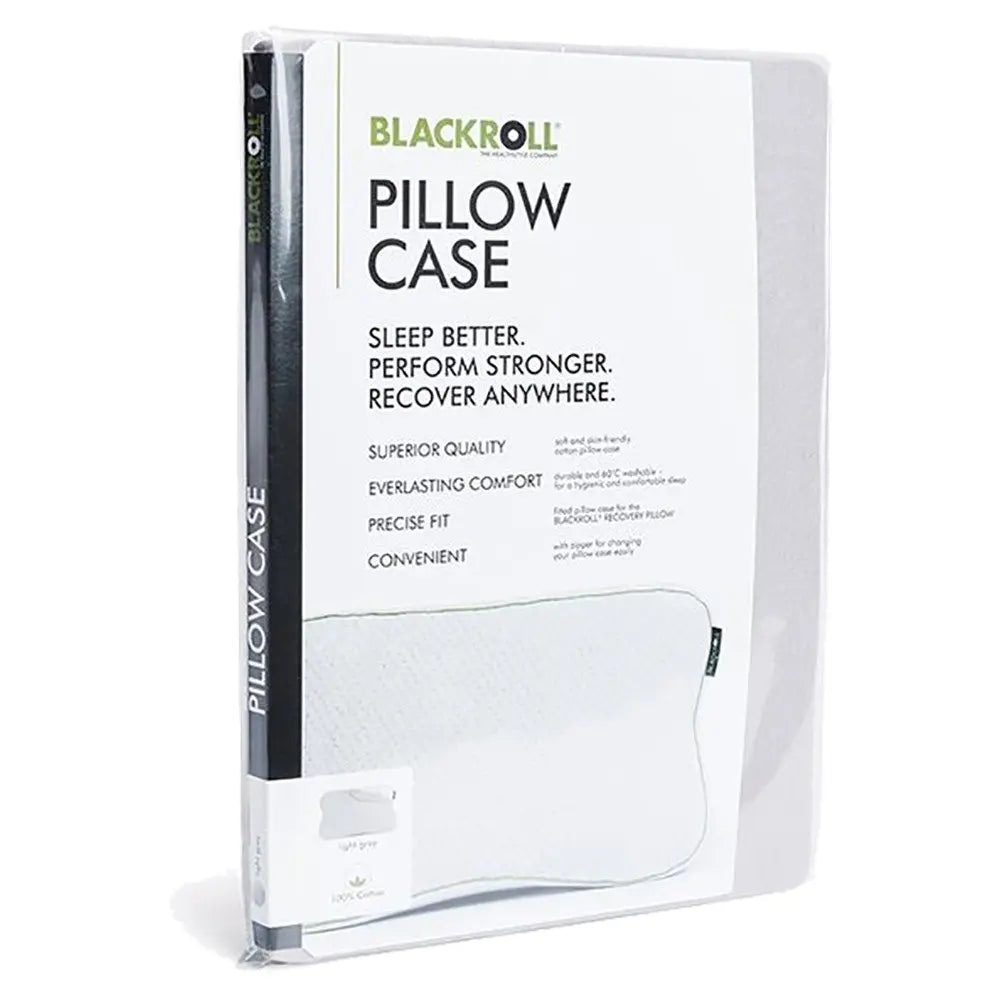 BLACKROLL® PILLOW CASE in Light Grey | For the Recovery Pillow BLACKROLL® Australia