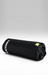 A kids size Blackroll recovery pillow rolled up inside the black cover.